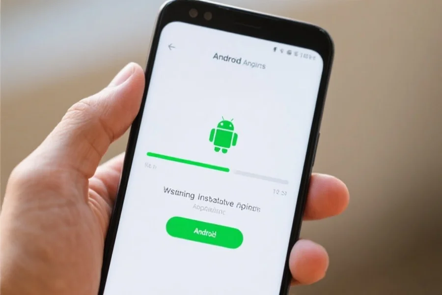 安卓手机正在安装天富App